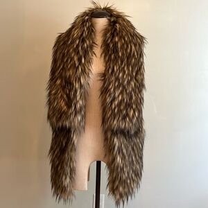 Victoria’s Secret faux fur sweater vest